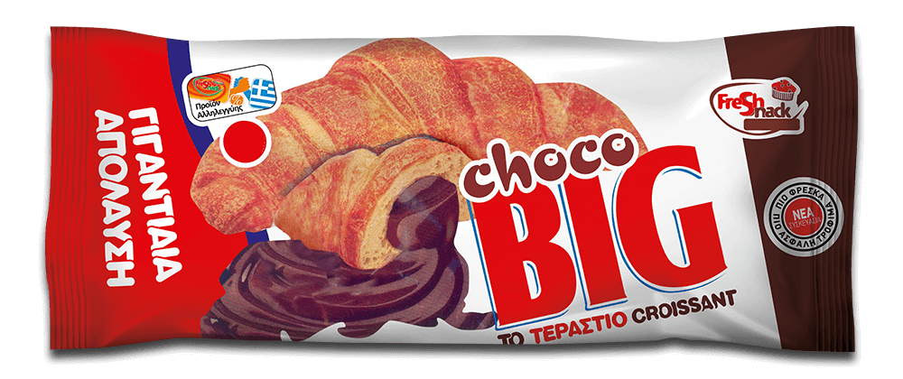 Κρουασάν CHOCO BIG fresh snack 250gr