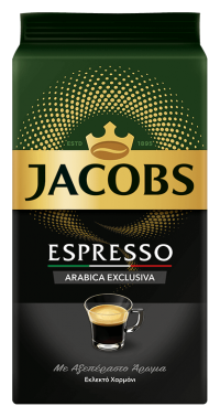 Καφές JACOBS espresso arabica εκλεκτό χαρμάνι 250gr