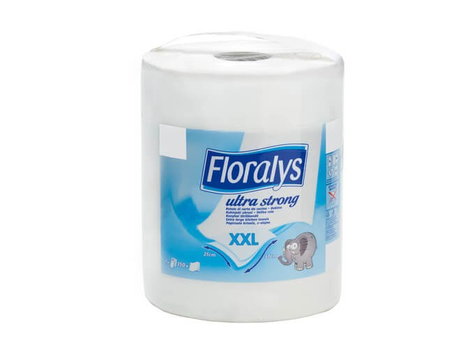Χαρτί κουζίνας FLORALYS ultra strong XXL 350 φύλλα/1,17kg