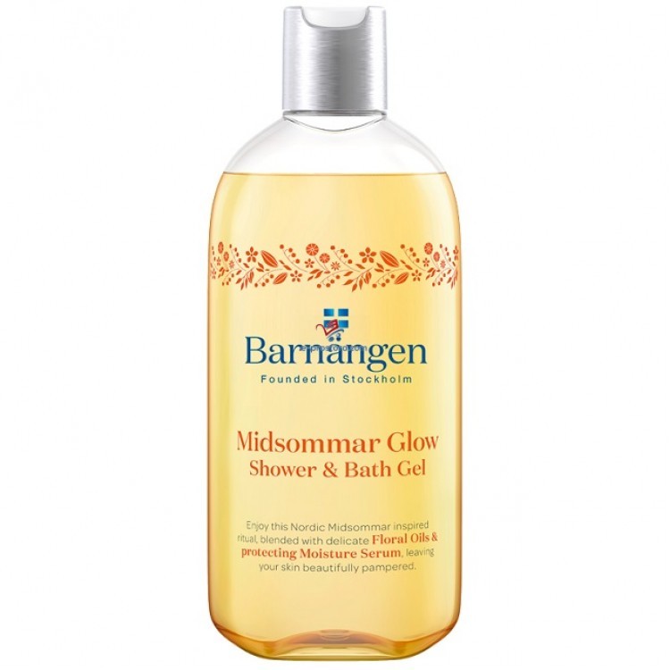 Shower & Bath gel BARNANGEN midsummar glow 400ml προσφορά Pockee