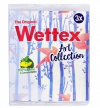 Σπογγοπετσέτα WETTEX Art Collection 3τμχ