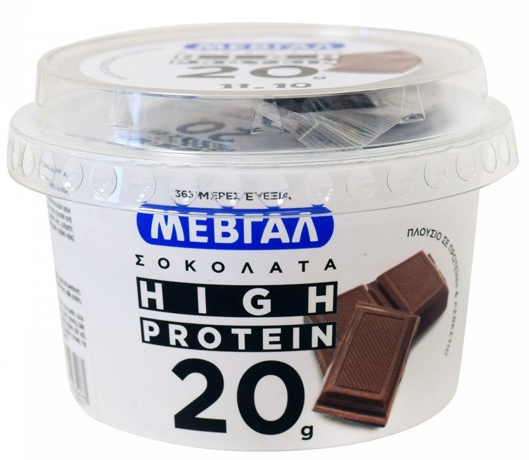 Επιδόρπιο γιαουρτιού ΜΕΒΓΑΛ High Protein σοκολάτα 200gr