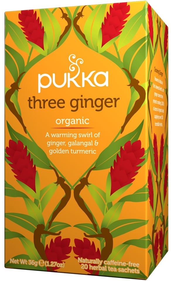 Is Pukka Three Ginger Tea Gluten Free