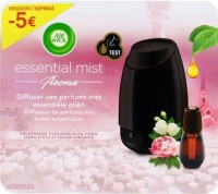Αποσμητικό χώρου συσκευή AIRWICK essential mist παιώνια & γιασεμί (-5€)