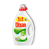 Υγρό πλυντηρίου DIXAN φρεσκάδα άνοιξης 2x33μεζ. (1+1 δώρο)