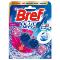 Block τουαλέτας BREF Blue Active floral 50gr