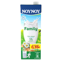 Γάλα ΝΟΥΝΟΥ Family light 1,5lt (-0,35€)