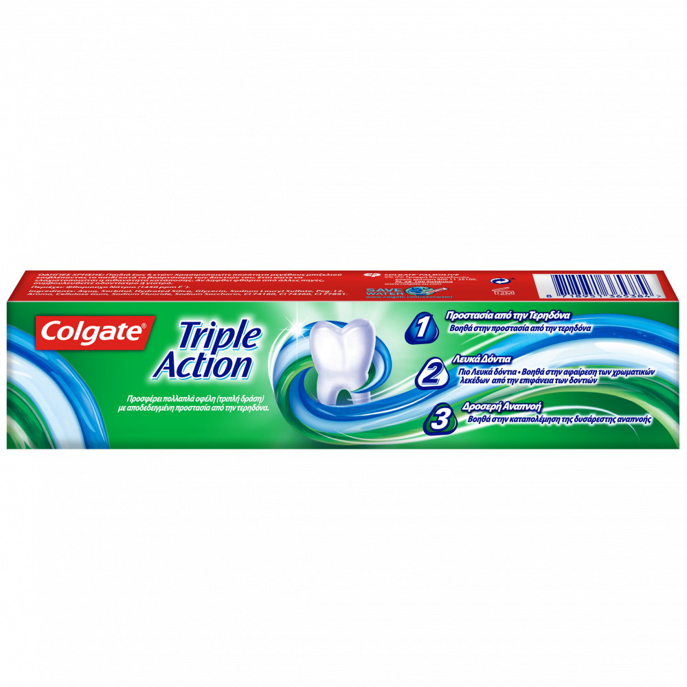 Οδοντόκρεμα COLGATE Triple Action 75ml