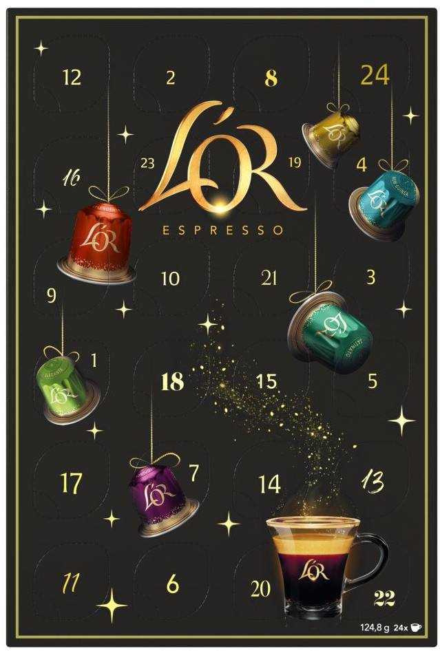 Κάψουλες L'OR espresso advent calendar 24x5,2gr