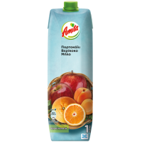 Χυμός AMITA Πορτοκάλι-μήλο-βερίκοκο 1lt