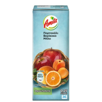 Χυμός AMITA πορτοκάλι-μήλο-βερίκοκο 250ml
