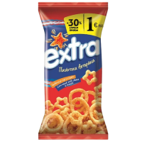 Γαριδάκια EXTRA αστεράκια με τυρί & ντομάτα 115gr (+30% δωρεάν)