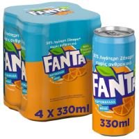 Πορτοκαλάδα FANTA μπλε 4x330ml