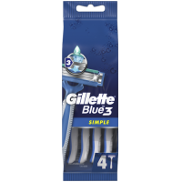 Ξυραφάκια μίας χρήσης GILLETTE Blue3 4τμχ