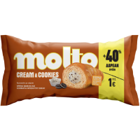 Κρουασάν MOLTO βανίλια-μπισκότο 110gr	(80gr+40% δώρο)