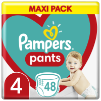 Πάνες PAMPERS Pants Maxi Pack No4 9-15kg 48τμχ