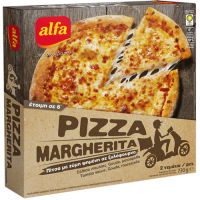 Πίτσα ALFA margherita 2x365gr