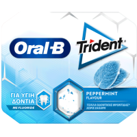 Τσίχλες TRIDENT Oral b μέντα 17gr