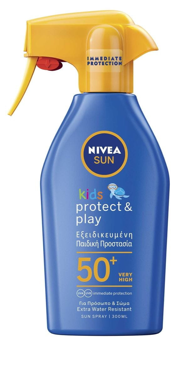 Αντηλιακό παιδικό Nivea Sun Kids Protect And Care Trigger Spray Spf50