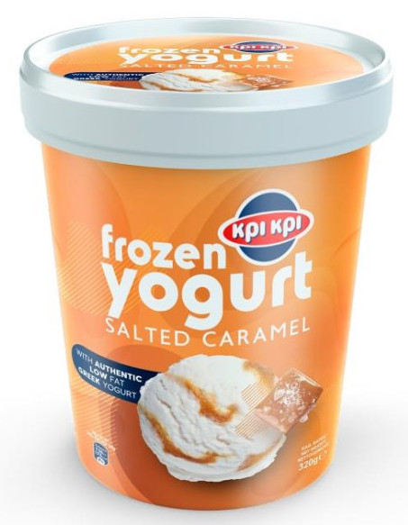 Frozen Yogurt ΚΡΙ ΚΡΙ Salted Caramel 320gr500ml 6206