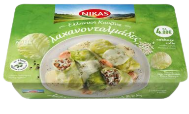 Λαχανοντολμάδες NIKAS Ελληνική Κουζίνα 400gr